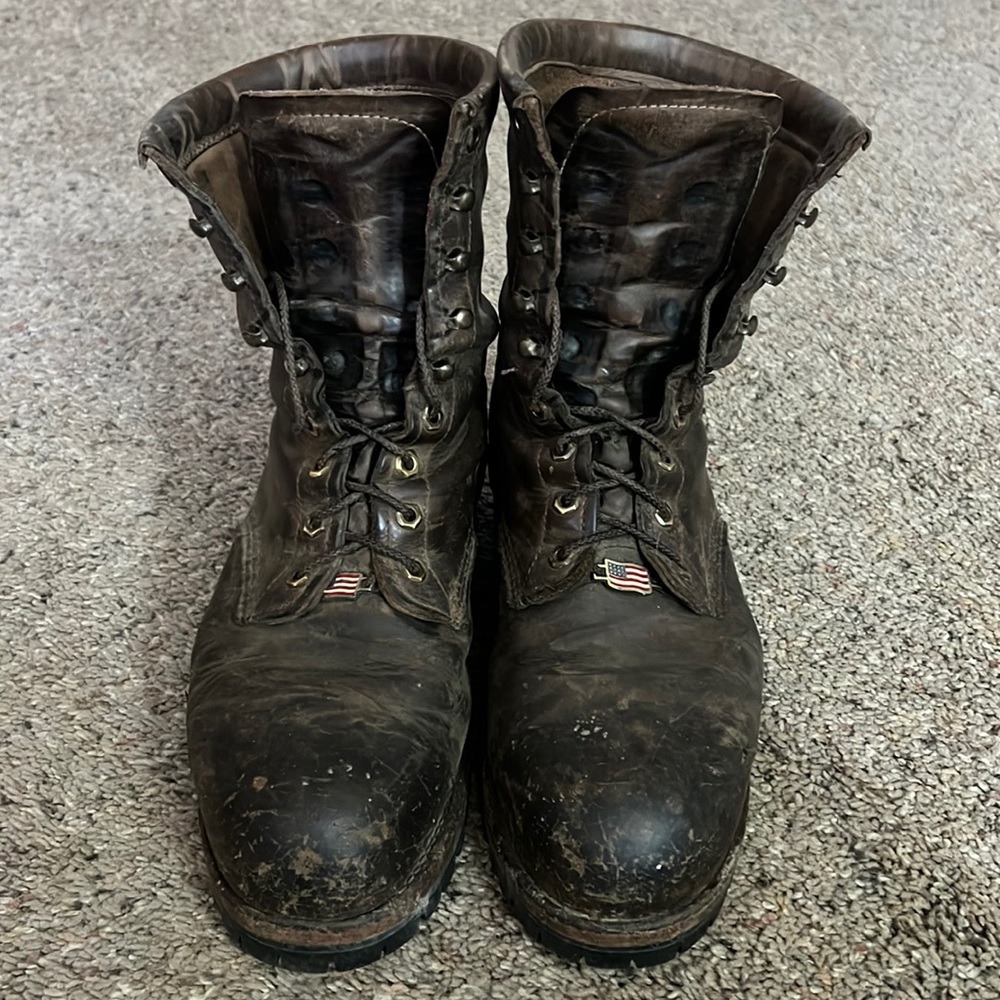 Chippewa Made in U.S.A 8” Logger Boots